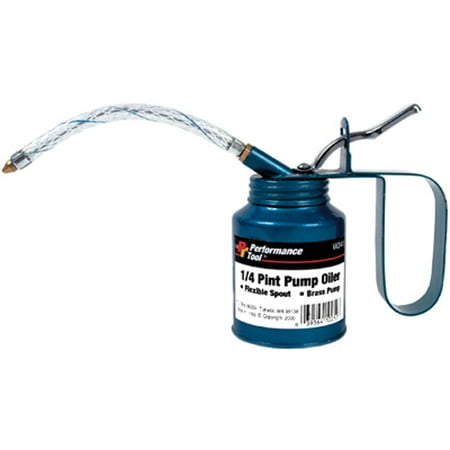 Chassis Grease Pump - Performance Tool W241 1/4 Pint Pump Oiler