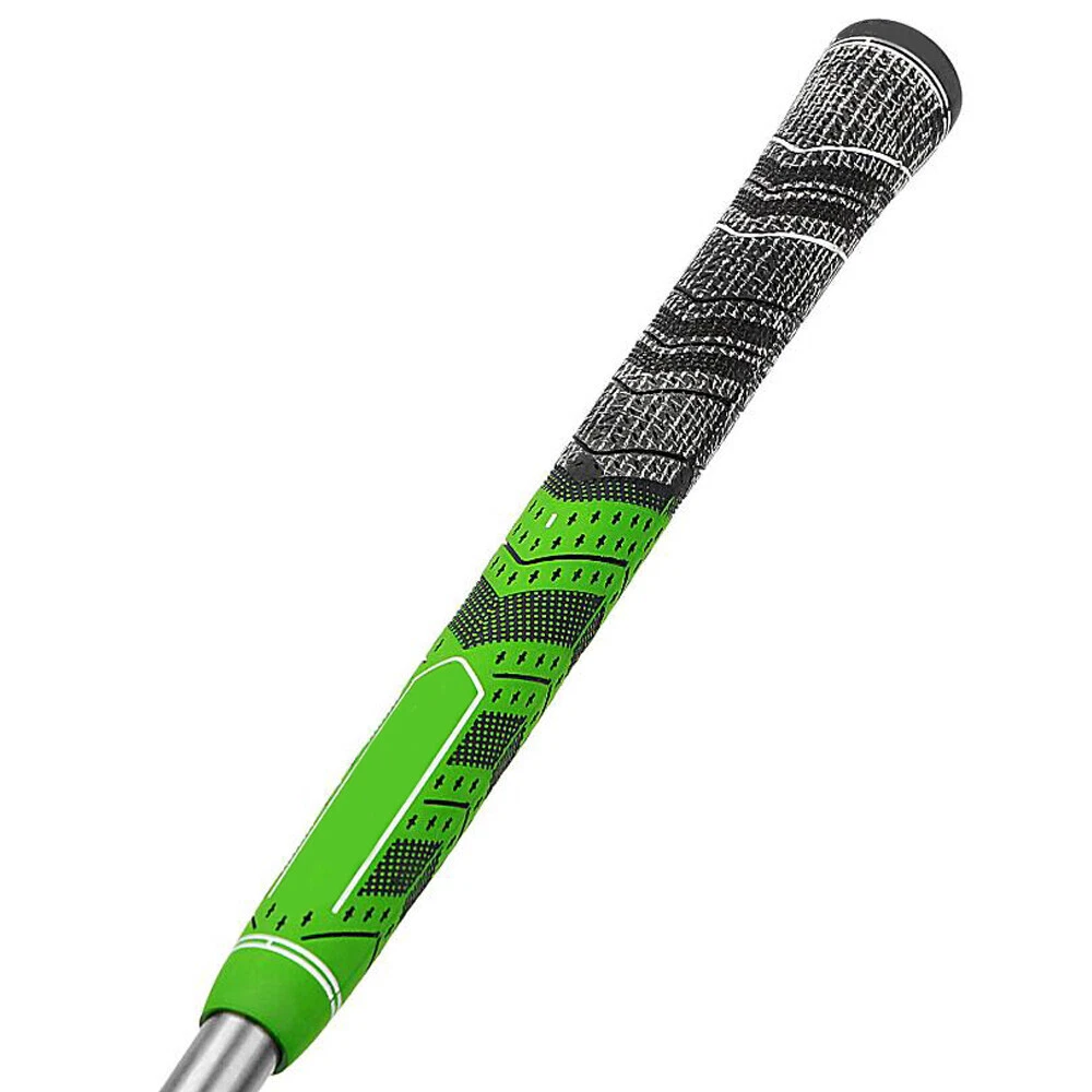 GREEEN 13 PCS Golf Grip Green Rubber Golf Club Grip Non-Slip 60R Grip Midsize