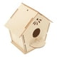 thumbnail image 3 of Kit de casa de pájaros de madera para manualidades, construye y pinta una casa de pájaros de madera, arte para niños, 3 of 7