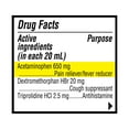 thumbnail image 3 of Equate Nighttime Cold & Flu Liquid, 6 fl oz, Compare to Mucinex® Nightshift® Cold & Flu Active Ingredients, 3 of 6