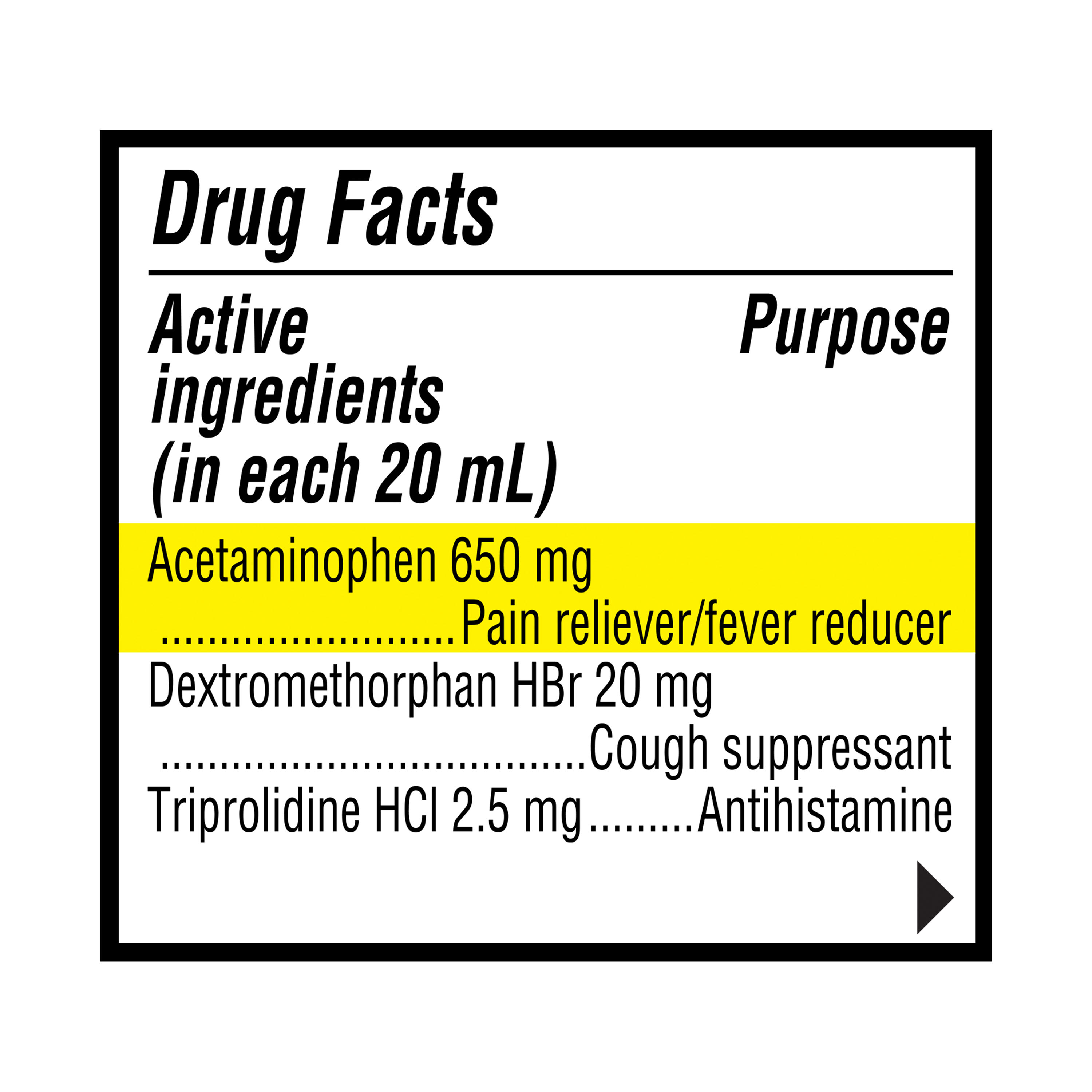Equate Líquido para Resfriado y Gripe Nocturno, 6 fl oz, Comparar con Ingredientes Activos de Mucinex® Nightshift® para Resfriado y Gripe 2
