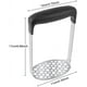 thumbnail image 2 of Good Grips – Pasapurés – Pasapurés manual de acero inoxidable – Gris y negro, 2 of 5
