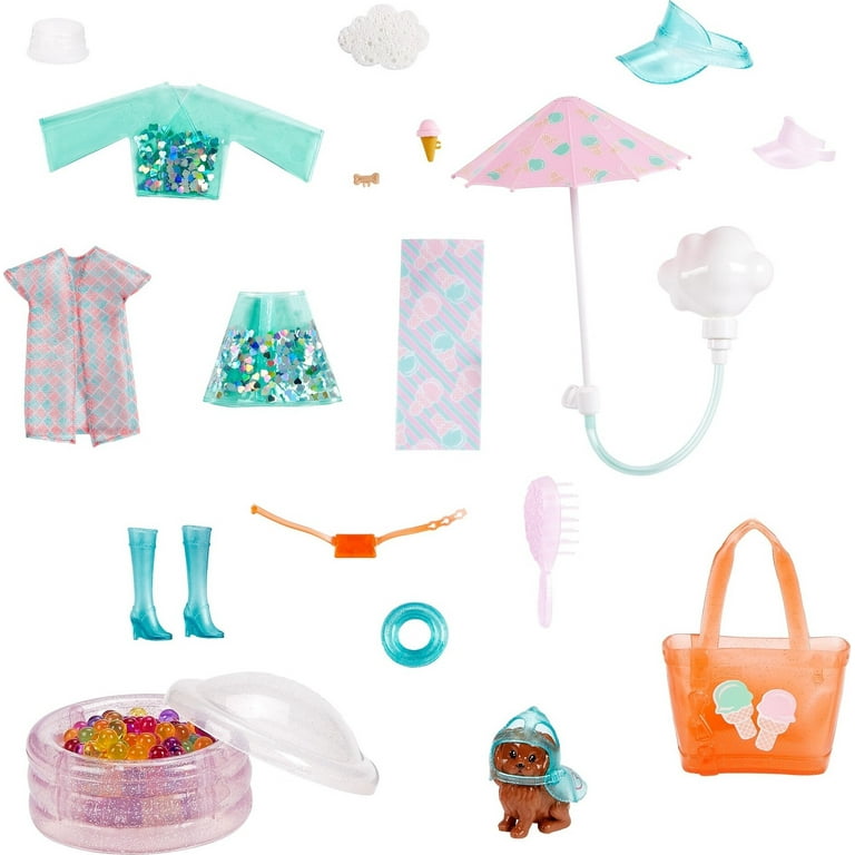 Barbie Color Reveal Sunshine Sprinkles Doll Accessories Ice