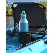 YAKHACKER Multi-Functional Kayak Cup Holder, Drink Holder, Bottle Holder, Phone Holder and Fishing Tool, Kayak Track Accessories, Kayak Track Mount Install