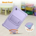 thumbnail image 6 of Fintie Case for for Alcatel Joy Tab 2 Tablet 8-inch 2020 Release (Model: 9032Z) - [Built-in Kickstand] Anti Slip Kids Friendly Shockproof Silicone Protective Cover,Lilac Purple, 6 of 8