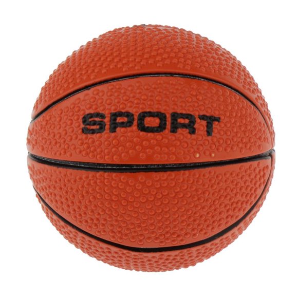 Mini pelotas de futbolín de baloncesto 1/6 de 35 mm, baloncesto de plástico de protección para 1 Yotijar Figura de acción de baloncesto