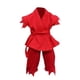 thumbnail image 2 of Figura de acción a escala 1/12, ropa, disfraz de muñeca, uniforme de judo, ropa en miniatura, cinturón de pantalón superior para cuerpo masculino de 6 Rojo, 2 of 5