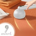 thumbnail image 2 of Chmadoxn Fabric Shaver, Electric Lint Remover, Rechargeable Lint Shaver, Sweater Defuzzer to Remove Pilling, USB Powered, 5-Blade, 3-Speed, LED Display for Clothes Furniture, 2 of 9