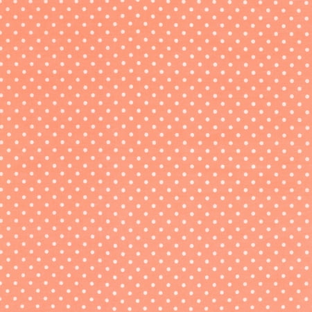 Dot Dotted Cotton Quilt - SHASON TEXTILE (3 Yards cut) 100% COTTON PRINT QUILTING FABRIC, TUTU / WHITE SMALL DOTS.