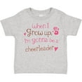 thumbnail image 3 of Inktastic Future Cheerleader Girls Cute Girls Toddler T-Shirt, 3 of 5