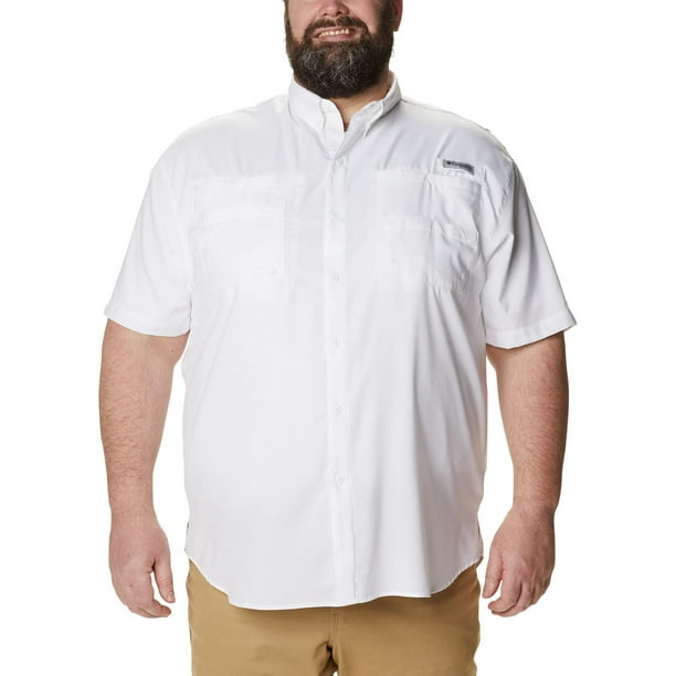 Columbia Men's Tamiami II Short-Sleeve Shirt , White, XXX-Large