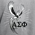 thumbnail image 3 of CafePress - Alpha Sigma Phi Phoenix Black Sweatshirt - Pullover Hoodie, Hooded Sweatshirt, 3 of 4