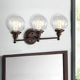 CHLOE Milo Transitional 3 Light Oil Rubbed Bronze Bath Vanity Fixture ...