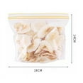 thumbnail image 2 of Triomphe Standing Freezer Bag, 30 Freezer Bags with New Sealed Technology, Airtight, Ultra-Zip Closure, Reusable, BPA Free, for Fruits, Vegetables, Ju, 2 of 5