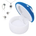 thumbnail image 4 of Organizador De Joyas De Viaje, Mini Joyero De Joyería Retro Blue Mushroom Forma Para Organizar El Anillo Pulsero De Cuello, 4 of 7