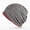 Gray, variant on Men Women Casual Oversized Hat Soft Warm Slouchy Beanie Cap Neck Scarf Multi-Use
