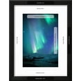 thumbnail image 3 of Iceland, Fjallsarlon. the Northern Lights Appearing in the Sky at Fjallsarlon, Scenic Framed Art Print Wall Art by Katie Garrod, 3 of 6