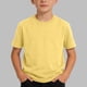 thumbnail image 1 of Blusas y camisas de manga corta con cuello redondo para niños, camisetas de manga corta de color liso de talla mediana para niños, camisetas de verano para niños y niñas, camisetas de manga corta con, 1 of 6