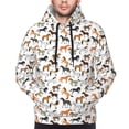 thumbnail image 4 of Hoodies for Men - Horse Long Sleeve Comfrt Men'S Fashion Hoodies & Sweatshirts, Sweatshirts for Men Hoodies Pullover Clothing Clothes with Pouch, 4 of 7