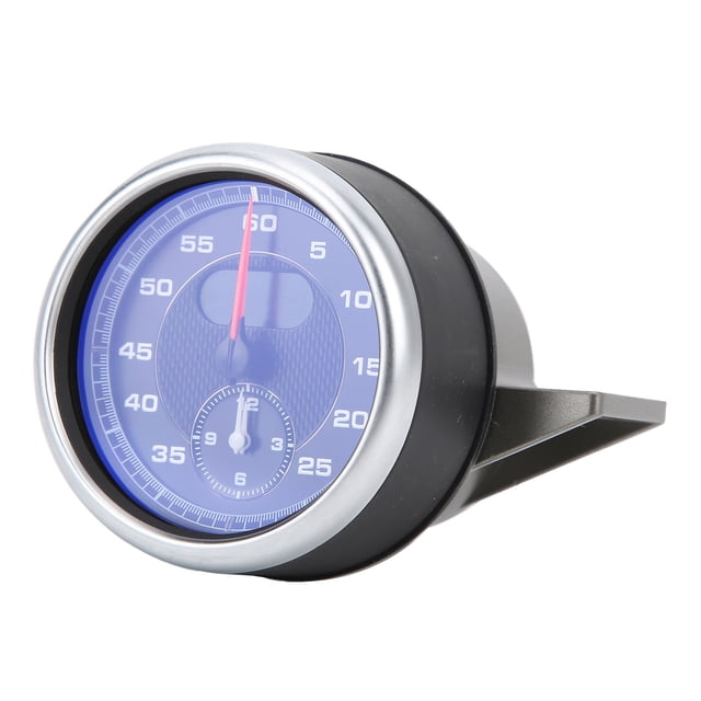 Reloj de tablero redondo Bling Bling Reloj indicador de tablero para automóvil