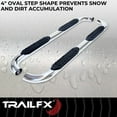 thumbnail image 4 of TrailFX A1001S TFX 4" Oval Tube Side Steps NERF BAR OVAL 4", 4 of 8