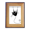 thumbnail image 1 of Subir Rail Black Cat Halloween Animal Marco de imagen marco de escritorio, 1 of 4