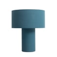 thumbnail image 3 of NOVA of California Moonlight Table Lamp - Sky Blue Linen Shade, Dimmer Switch, 3 of 11