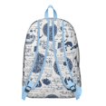 thumbnail image 2 of Boat Anchor Lighthouse Wave Travel Backpack Durable Travel Backpack with Nautical Coastal Print Comfortable Carrying Large Capacity Anti-theft Multifunctional Features for School Travel and Daily Use, 2 of 4