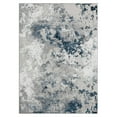 thumbnail image 3 of Luxe Weavers Modern Abstract High Low Texture, Blue 8x10 Area Rug Stain-Resistant Carpet, 3 of 10