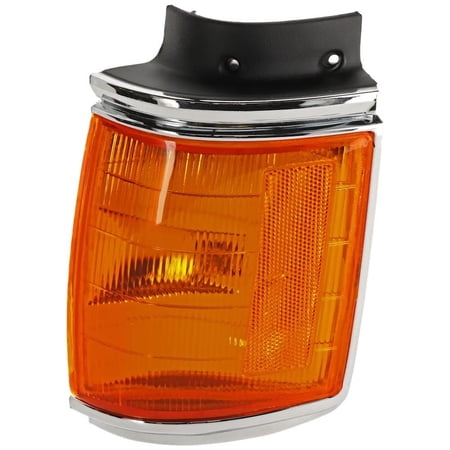 Right Corner Light Compatible with 1987-1988 Toyota Pickup SR5 Turbo 2.4L (87-88) LN55 DLX 2.4L (87) DLX (87-88) SR5 TO2521119 8161089164 2WD N50 Halogen I4 RWD 22R-E