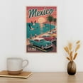 thumbnail image 3 of La Paz Vintage City Travel Poster with Baja Calm, Retro Design And Warm Colors Print Poster, 3 of 8