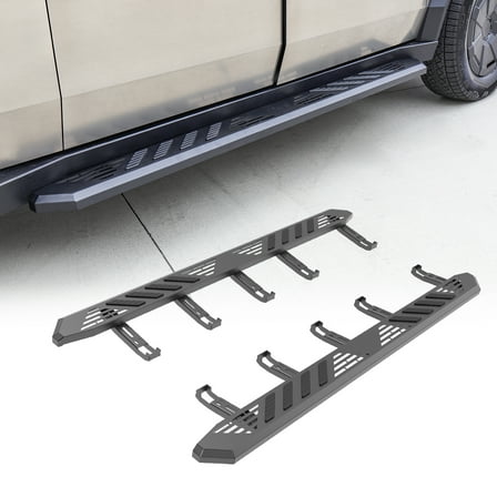 Running Boards for 2024 2025 Tesla Cybertruck,Heavy Duty Steel Side Steps Bars,Type 2