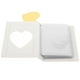 thumbnail image 2 of Álbum de fotos pequeño, soporte para tarjetas fotográficas de 3 pulgadas, estuche de almacenamiento de imágenes con corazón hueco, Mini álbum de fotos, 2 of 6