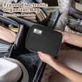 thumbnail image 6 of Uxcell Travel Cable Organizer Bag, Portable Camera Case Electronic Organizer Pouch Digital Storage Carrying Case Black, 6 of 7