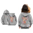 thumbnail image 4 of Kids Girl Hoodies Christian Sweatshirt Long Sleeve Graphic Sweatshirt Fashion Oversize Pullover Top Cute Sweatshirt Little Girls Clothes 5-6 Years Cute&nbsp;Boy Girl&nbsp;Clothing, 4 of 9