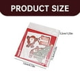 thumbnail image 3 of Less Than 5 Greeting Card Christmas Card Small Card with Envelope Sticker 3D Cute Holiday Greeting Card Santa Snowman Reindeer Christmas Tree Christmas Card 4x5 Inches, 3 of 9