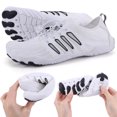 thumbnail image 2 of [Modelo Personalizado] Zapatos Natación para Hombres Y Mujeres Zapatos para Vadear Con Zapatos Playa Secado Rápido para Exteriores Zapatos Buceo (estilo Lengüeta Modificado) (blanco Y 37), 2 of 9
