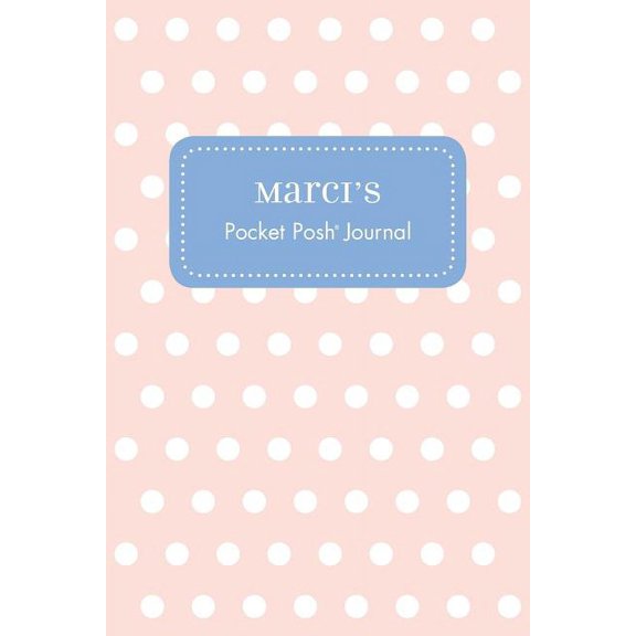 Marci's Pocket Posh Journal, Polka Dot, (Paperback)