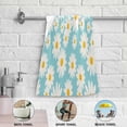 thumbnail image 6 of Dreamtimes Beautiful Little Daisies 2 pcs Hand Towels Set, Soft Lightweight Highly Absorbent Towel for Bathroom Toilet Kitchen Beach 28.3x14.4in, 6 of 7