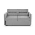 Hommoo Sofa Bed with Pullout Bed, Modern Convertible Chair for Living