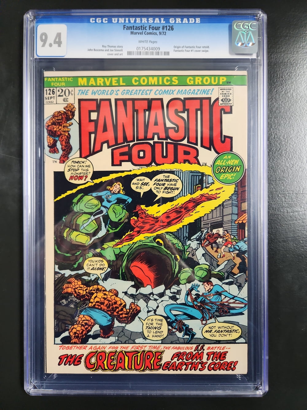 Cover of Fantastic Four #126