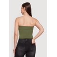 thumbnail image 4 of Women's Cropped Fold Over Tube Top, 4 of 4
