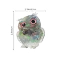 thumbnail image 2 of Gravel Owl Miniature Ornaments Toy House Decorations for Home Crystal Statue Desktop, 2 of 6
