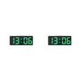 thumbnail image 4 of Billuyoard ABS LED Reloj digital Estilo simple Recargable 2 Modo 5 Engranaje Función de repetición Control de sonido Alarmas Medidor de tipo 9 2piezas, 4 of 6