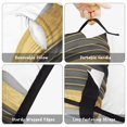 thumbnail image 6 of Grey and Gold Marble Pattern Teens Toddler Nap Mat with Pillow, Sleeping Mat Bag for Preschool Daycare 60"x20", 6 of 6