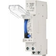 thumbnail image 3 of 24 Hour Mechanical Timer 15 Minute Minimum Timer Rail Mount Built-in Battery, SUL180a AC220-240V Gray - SUL180a AC220-240V Gray.., 3 of 5