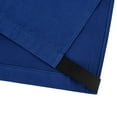 thumbnail image 5 of Muka Half-Cover Chair Slipcover Banquet Chair Back Cover-Blue, 5 of 5