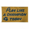 "Wincraft NCAA Notre Dame ""Play Like A Champion Today"" Deluxe 3 by 5 Flag"