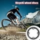 thumbnail image 5 of Chainset Bicicleta Bicicleta redonda Cadena de bicicleta Cadena Reemplazable Aleación de aluminio Anti-gota Ligero Ligero Ciclismo Diente Placa Individual Negro 34T Eigraketly OD003273-02, 5 of 7
