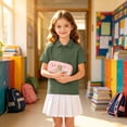 thumbnail image 2 of Kids School Uniform Polo Shirt Casual Summer Comfy Soft Pique Top for Boys Girls Back to School, 2 of 5